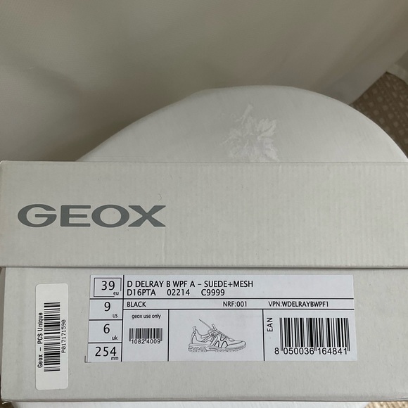 Geox Delray Suede and Mesh Sneaker with Breathable Sole Technology - Picture 2 of 10